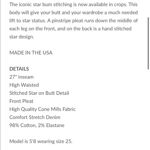 Revice Denim Venus Crops / Lightyear Wash - Picture 11 of 11